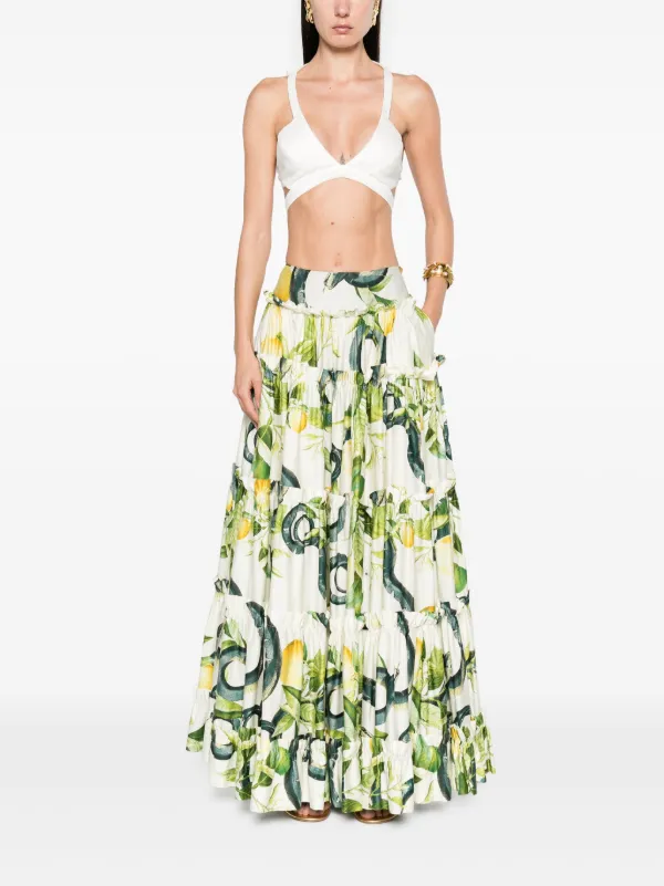 VIP【関税送料無料】希少 Roberto Cavalli Skirt Roberto Cavalli Pink Print Skirt Set – Treasures of NYC