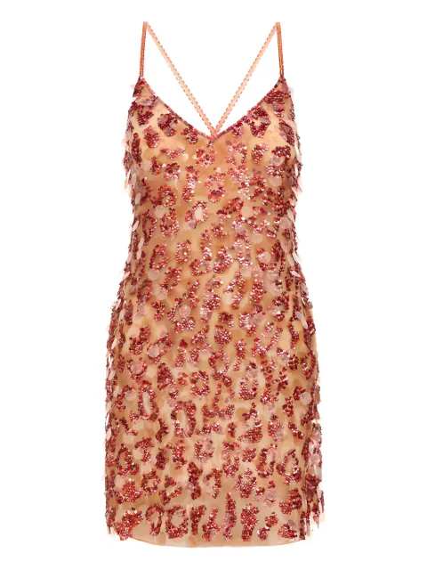 Roberto Cavalli sequin-embellished mini dress