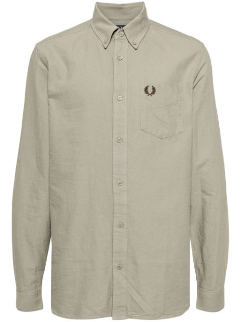 Fred Perry camisa con logo bordado