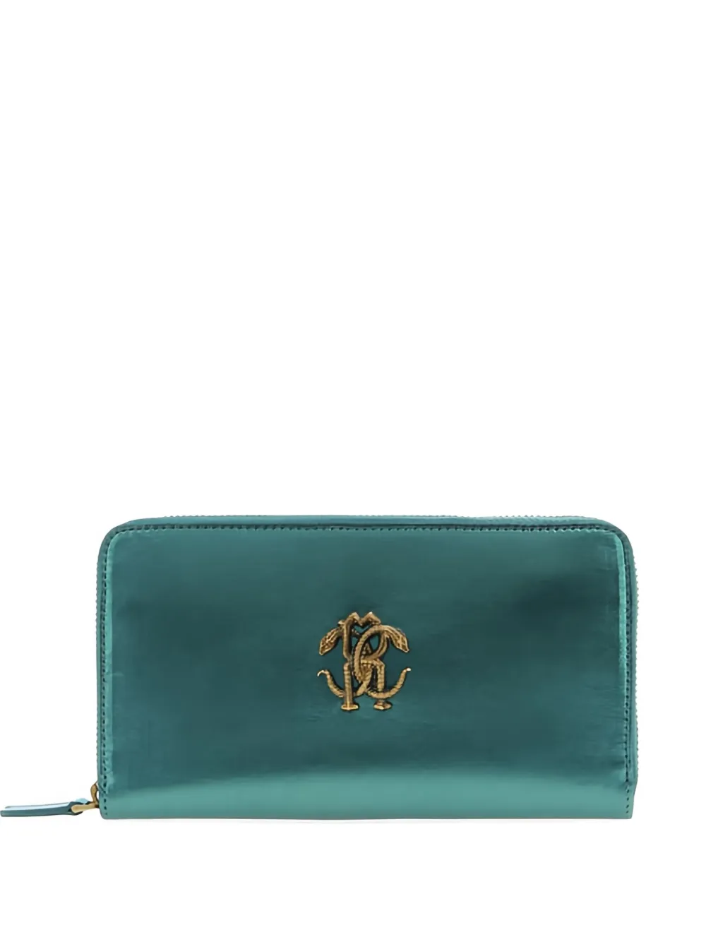 Roberto Cavalli zip-around wallet | Blue | Image 1