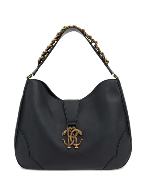 Roberto Cavalli bolsa de hombro con detalle de cadena