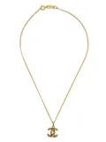 CHANEL Pre-Owned 1982 mini CC pendant necklace - Gold