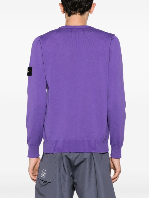 Stone island hotsell purple jumper