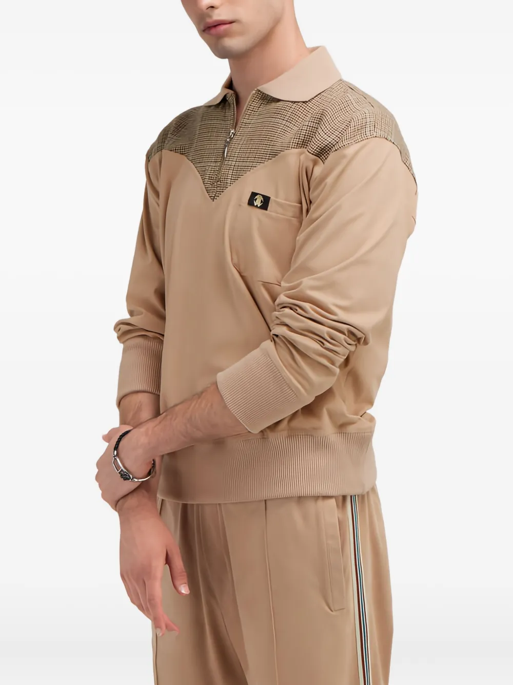  Roberto Cavalli Side-stripe Flared Trousers - Brown 