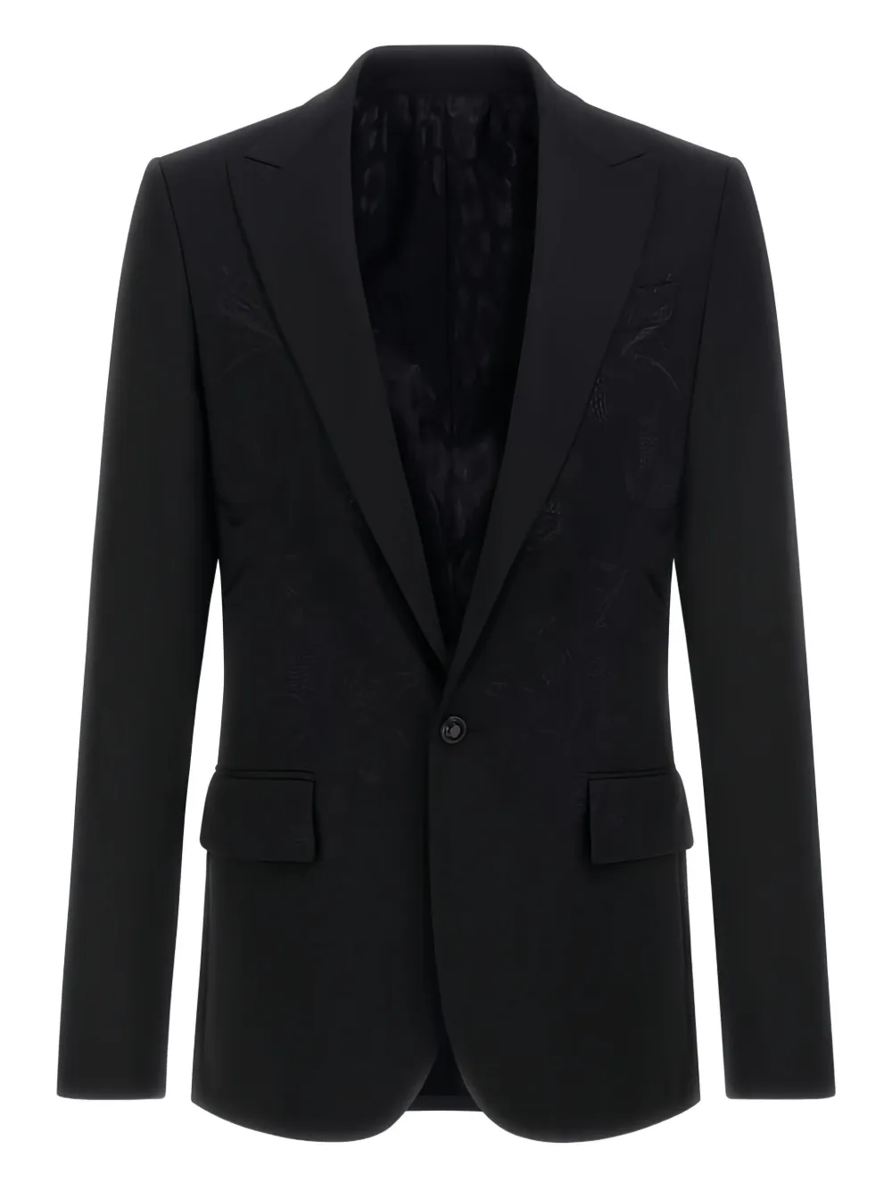 Roberto Cavalli wool suit jacket | Black | Image 1