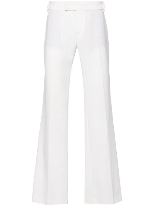 Pantalon évasé en laine vierge - Roberto Cavalli - Modalova