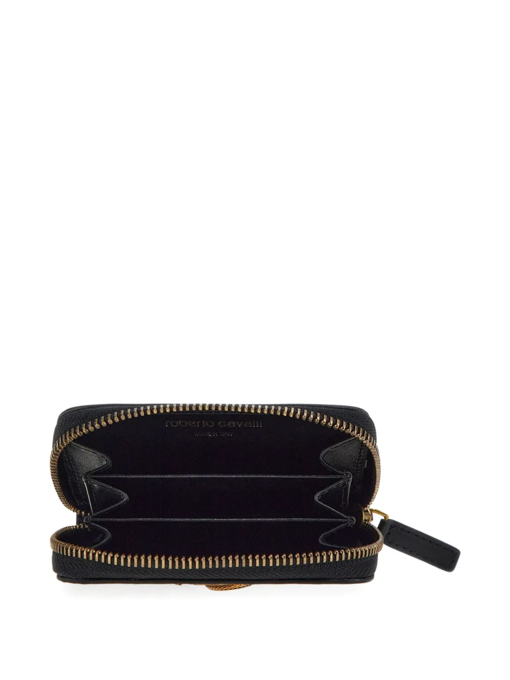 Image 3 of Roberto Cavalli Portafoglio con placca Mirror Snake