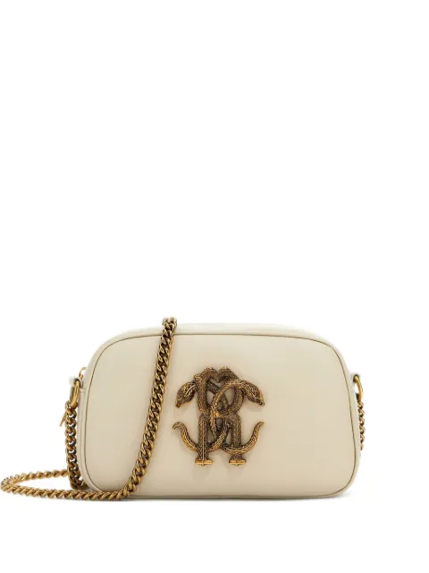 Roberto Cavalli sac porté épaule à plaque Mirror Snake