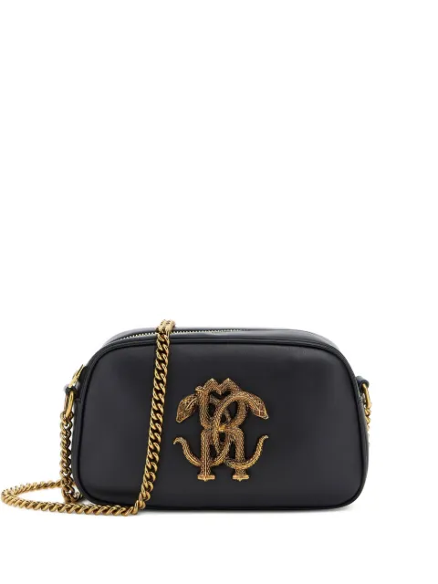 Roberto Cavalli bolsa crossbody con monograma