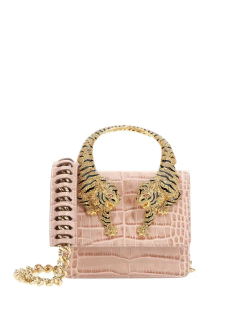 Roberto Cavalli Roar tiger-detail mini bag