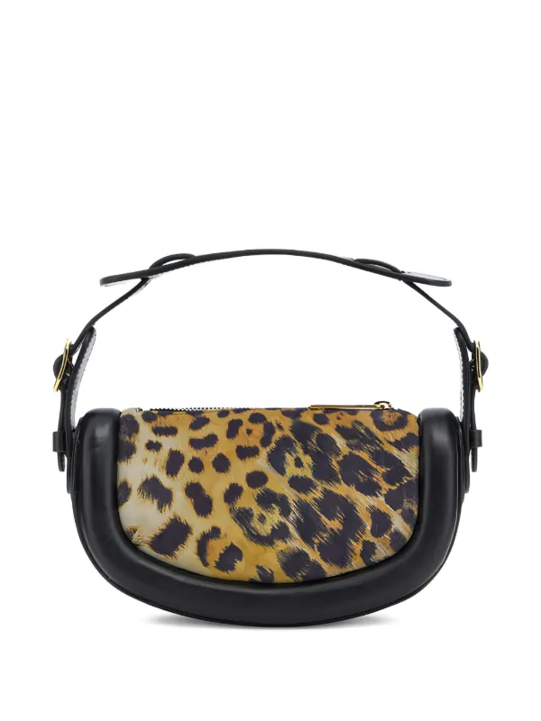 Roberto Cavalli leopard-print Shoulder Bag Black FARFETCH IN