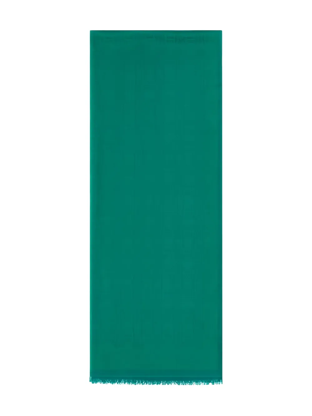 Roberto Cavalli fringed patterned scarf | Green | Image 1