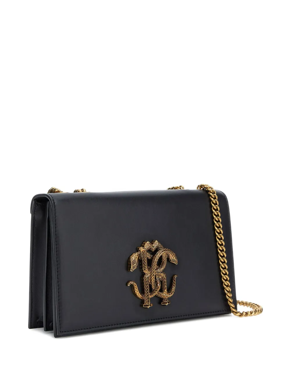 ROBERTO CAVALLI EMBELLISHED SHOULDER BAG 