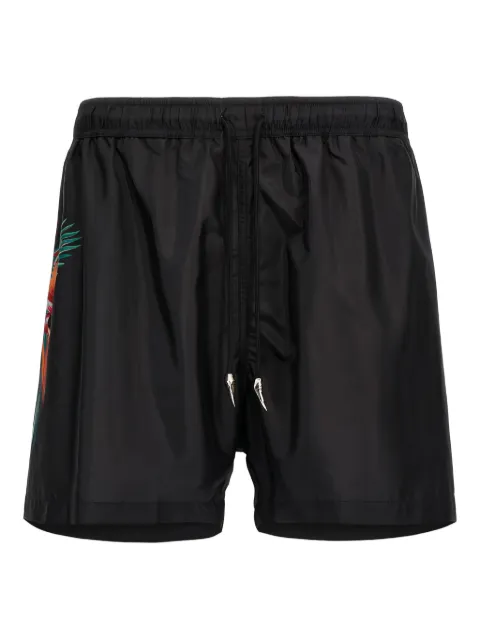 Roberto Cavalli parrot-print swim shorts