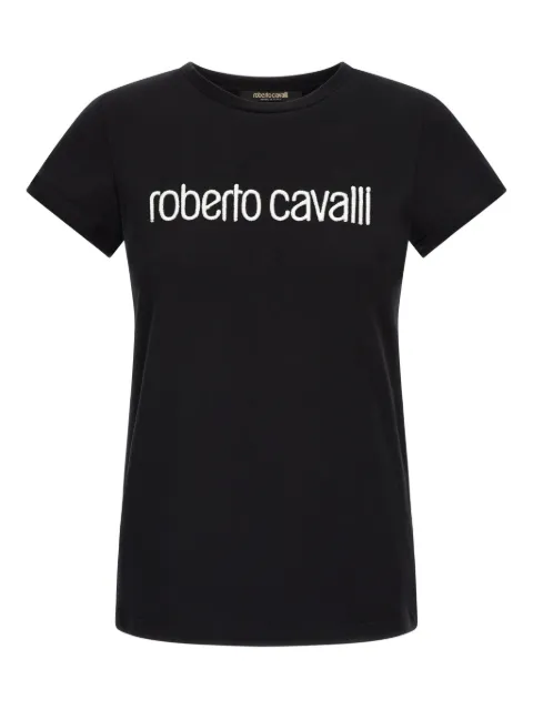 Roberto Cavalli playera con logo bordado