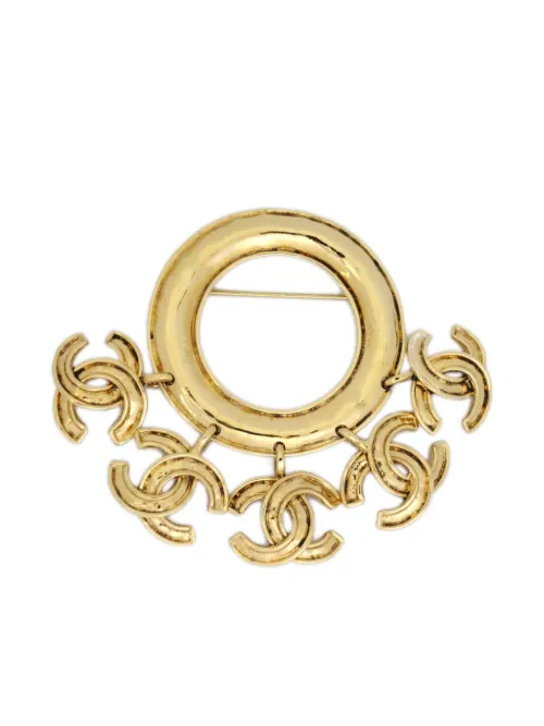 Broche à breloques CC (1994) - CHANEL Pre-Owned - Modalova