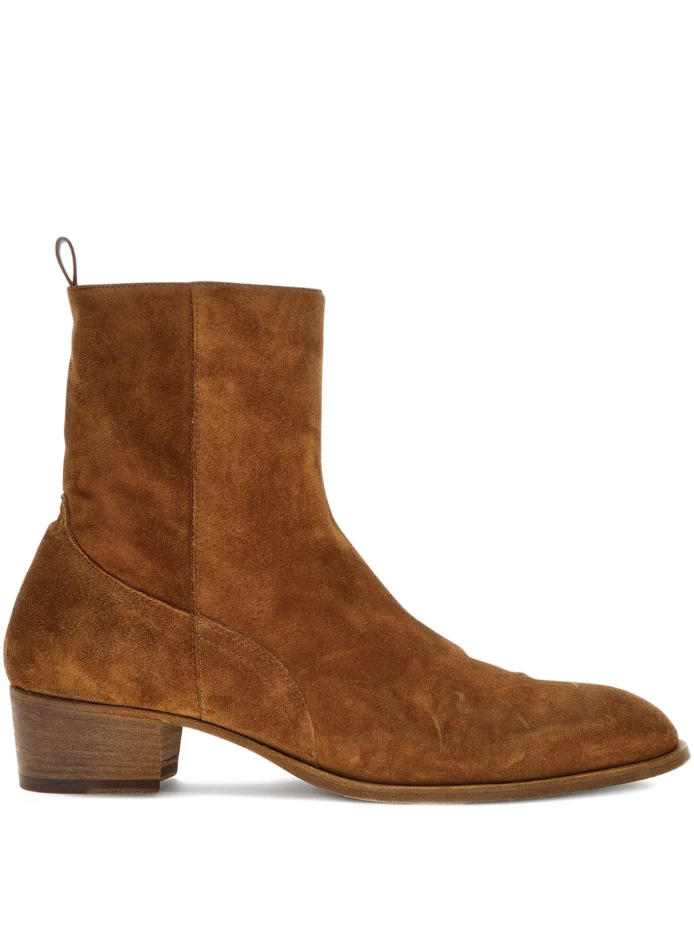 Roberto Cavalli leather boots – Brown