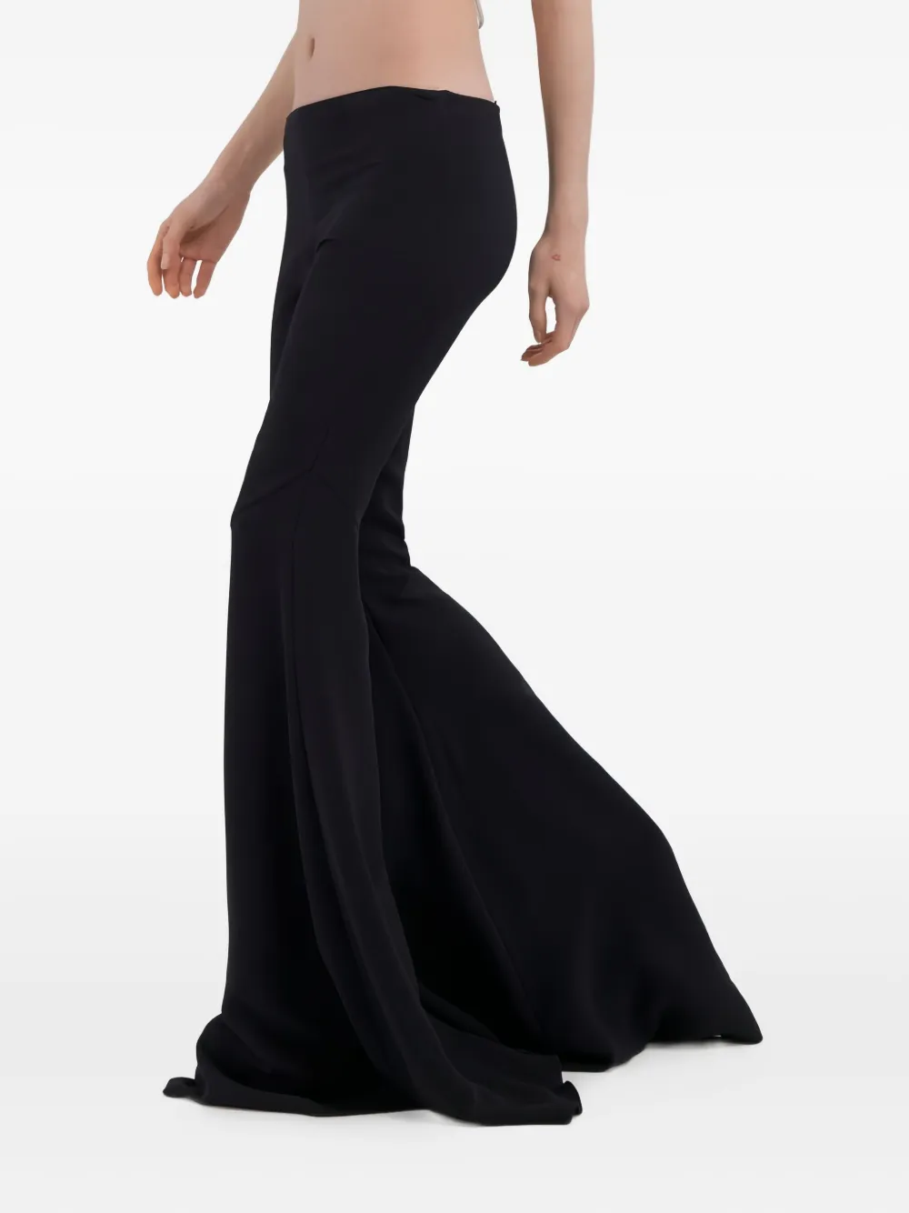 Roberto Cavalli Flared-leg Trousers In Black