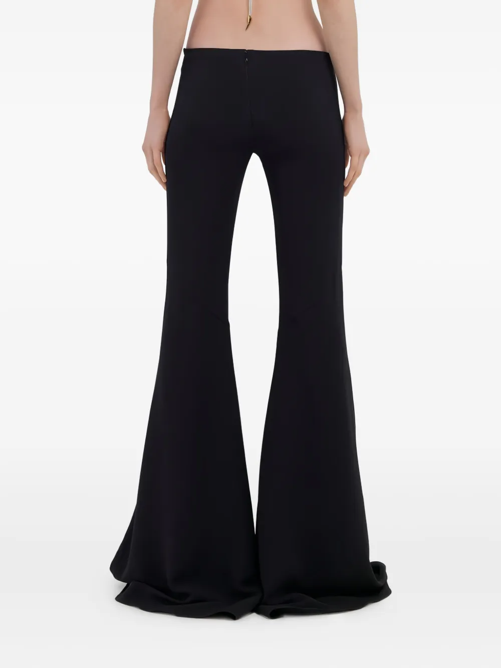 Roberto Cavalli Flared-leg Trousers In Black