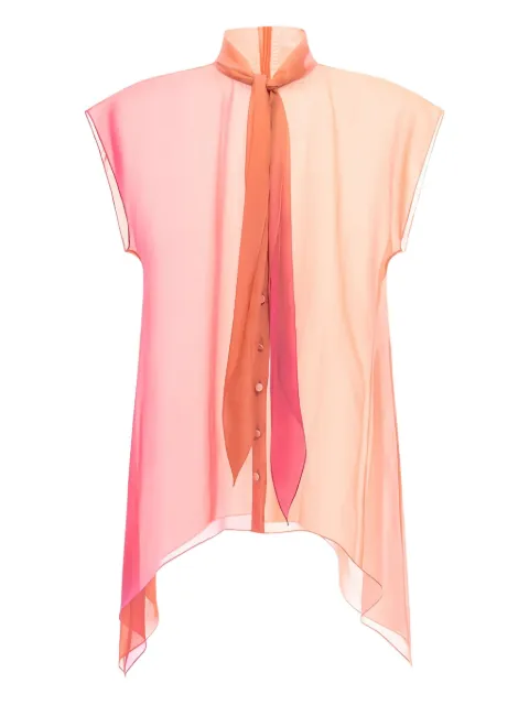 Roberto Cavalli neck-tie blouse
