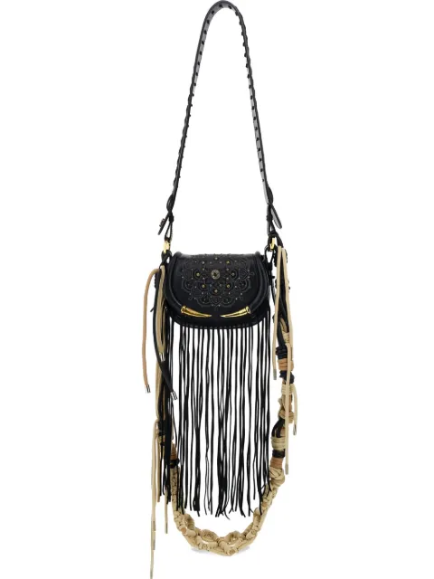 Roberto Cavalli Fringe Fang cross-body bag