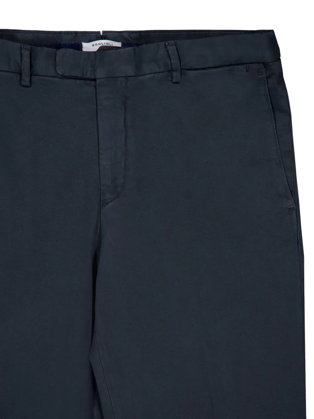 Boglioli cotton chinos trousers Zwart
