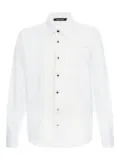 Roberto Cavalli bib-collar shirt - White