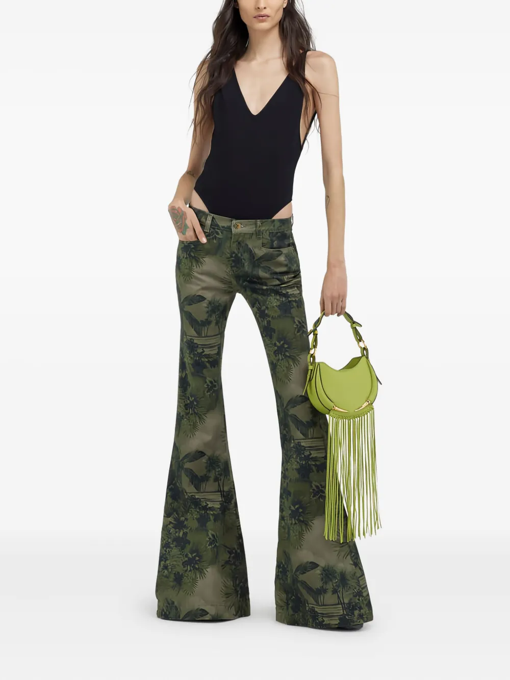 Roberto Cavalli V-neck bodysuit | Vests & Tank Tops | Image 2