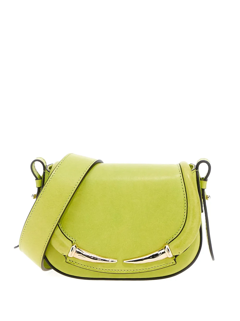 ROBERTO CAVALLI LEATHER SHOULDER BAG 