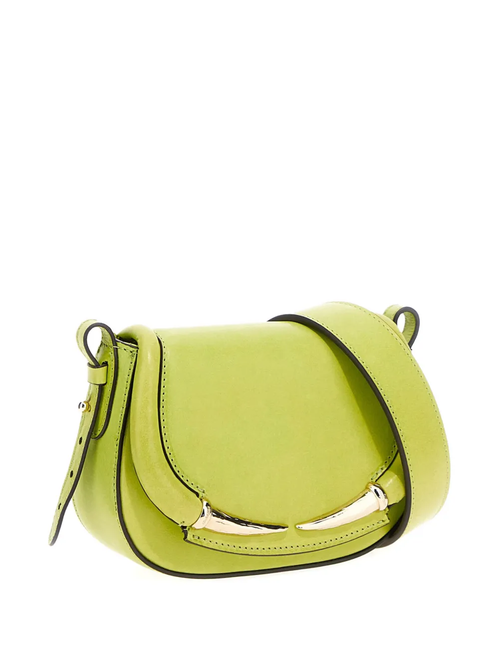ROBERTO CAVALLI LEATHER SHOULDER BAG 