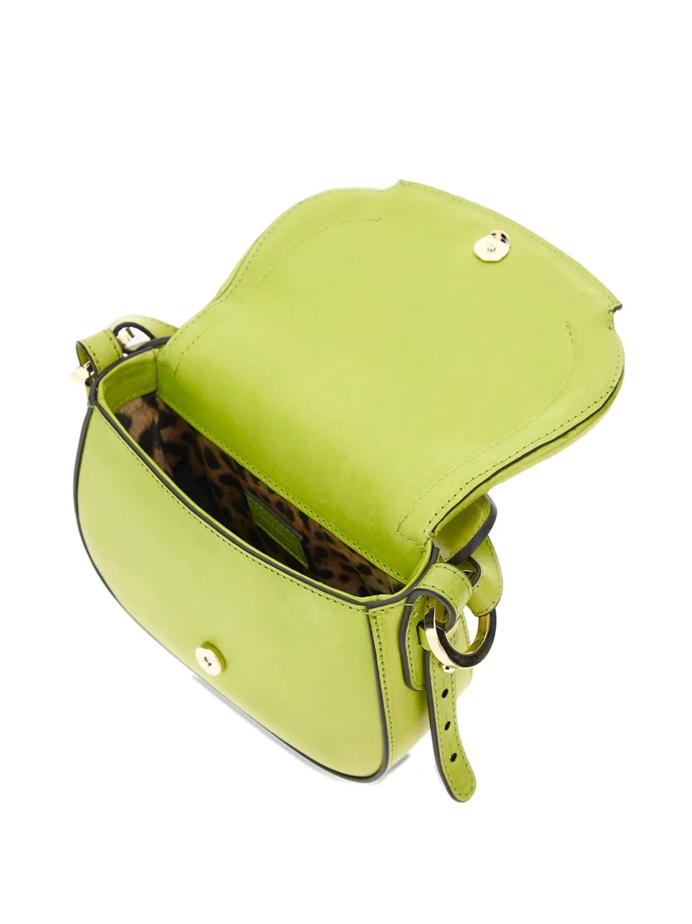 ROBERTO CAVALLI LEATHER SHOULDER BAG 