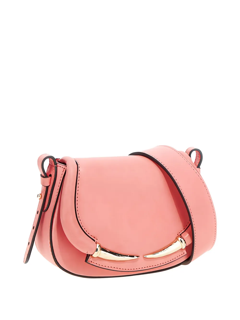Roberto Cavalli Fang Bang Curved-horn Shoulder Bag