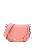 Roberto Cavalli Fang Bang curved-horn shoulder bag - 02502 PINK
