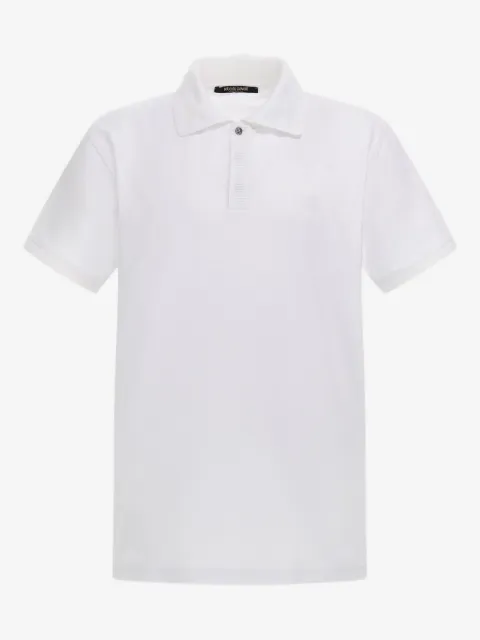 Roberto Cavalli playera tipo polo con logo bordado