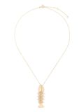 Kamushki 18kt yellow gold Wishbone necklace