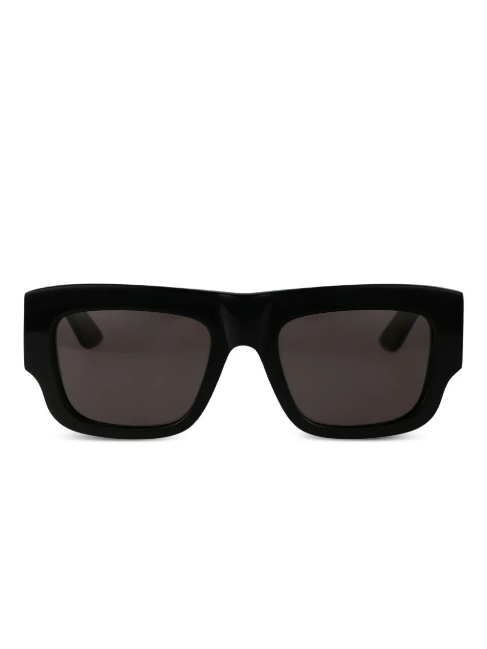 Alexander McQueen Eyewear logo-print square-frame sunglasses | Black | Image 1