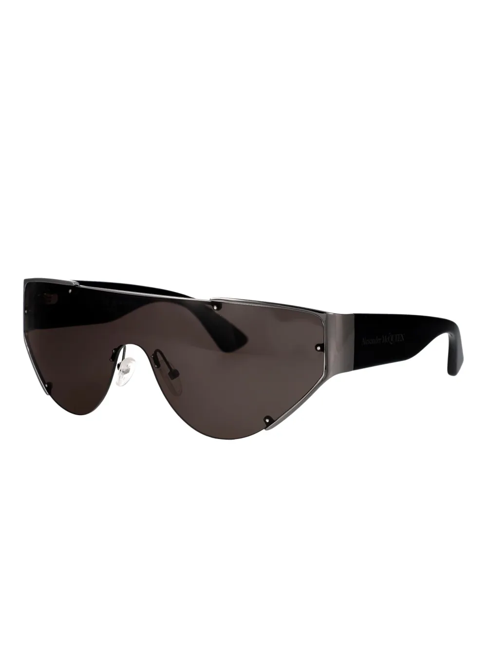 Alexander McQueen Eyewear AMQ the grip shield-frame sunglasses | Men | Image 2