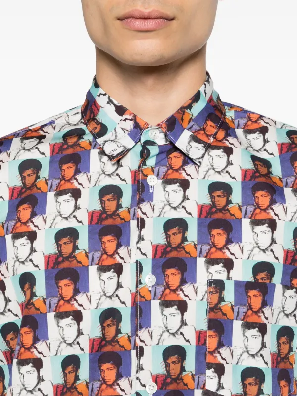 Comme Des Garçons Shirt x Andy Warhol Cotton Shirt | White