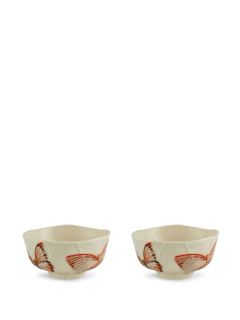 Bordallo Pinheiro Cloudy Butterflies bowl (set of two)