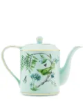 AQUAZZURA CASA Secret Garden porcelain teapot (130cl) - Green