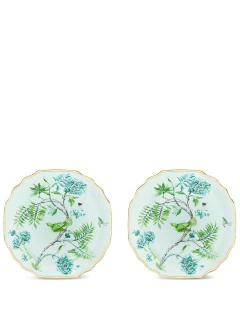 AQUAZZURA CASA Secret Garden dessert plates (set of two)