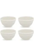 Bordallo Pinheiro Fantasia ceramic bowl (set of four) - Neutrals