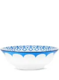 AQUAZZURA CASA Jaipur porcelain salad bowl (26cm) - Blue
