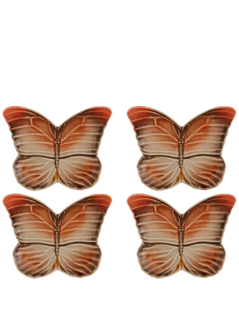 Bordallo Pinheiro Cloudy Butterflies bread and butter plate (set of four)