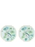 AQUAZZURA CASA Secret Garden dinner plates (set of 2) - Green