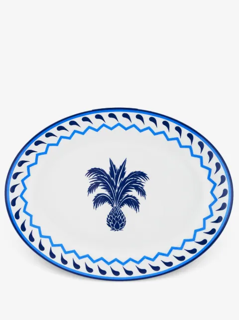 AQUAZZURA CASA Jaipur oval platter (22cm) 