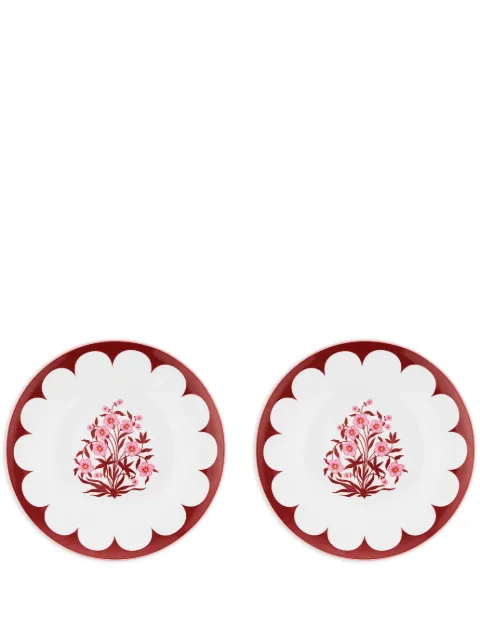 AQUAZZURA CASA set de dos platos hondos Jaipur