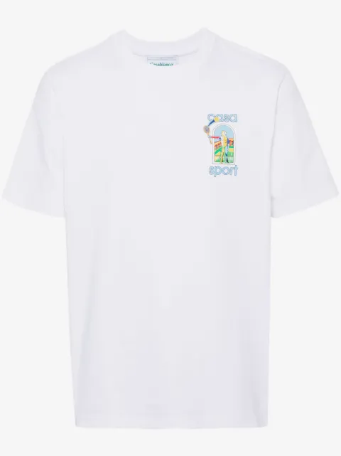 Casablanca Camiseta com estampa Le Jeu