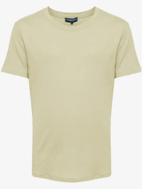 Frescobol Carioca Lucio cotton-linen T-shirt