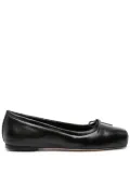 Aeyde Gabriella ballerina shoes - Black